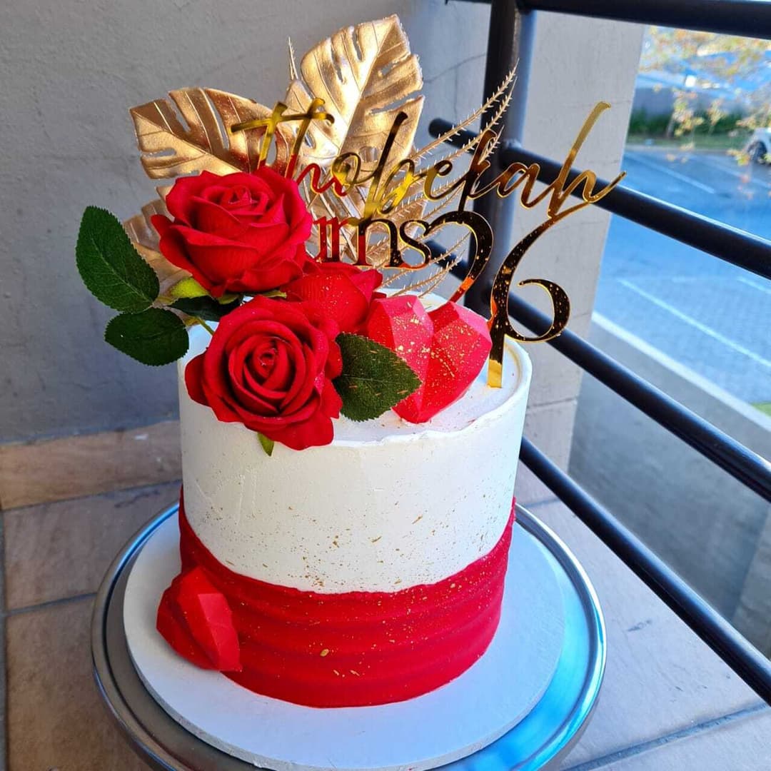 Chocolate Ganache Fault Line Cake